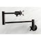 Kingston Brass KS4105DX Wall Mount Pot Filler, Oil Rubbed Bronze KS4105DX - alternate 4